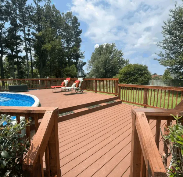 Custom deck building in Germantown, TN