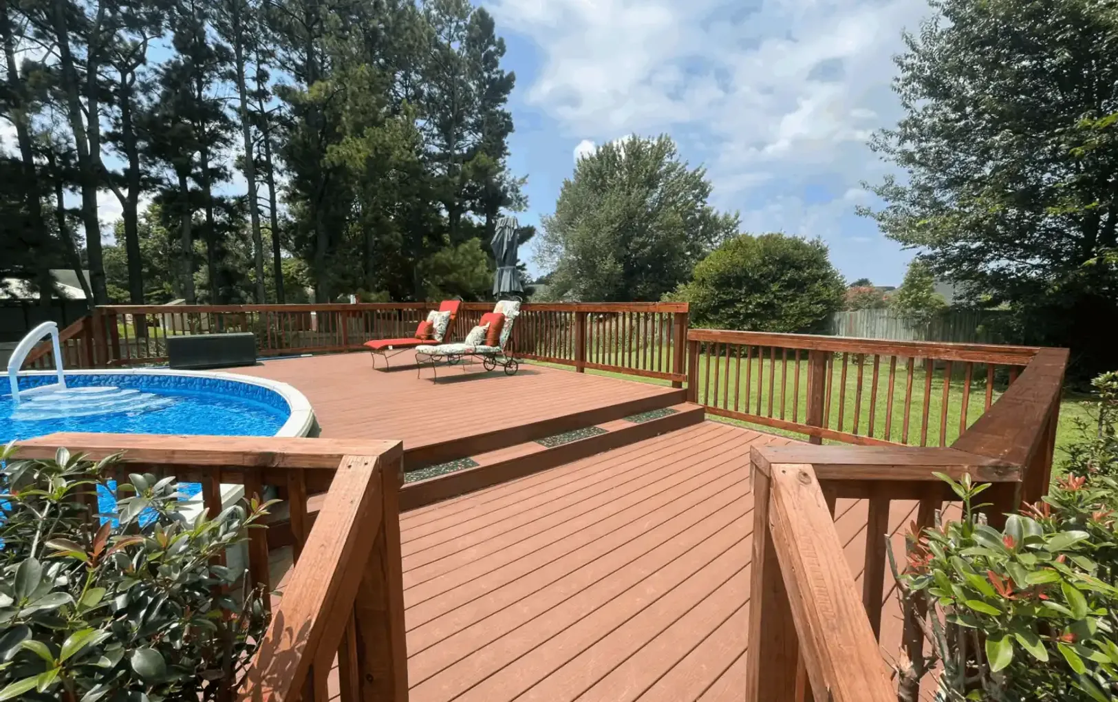Custom deck construction