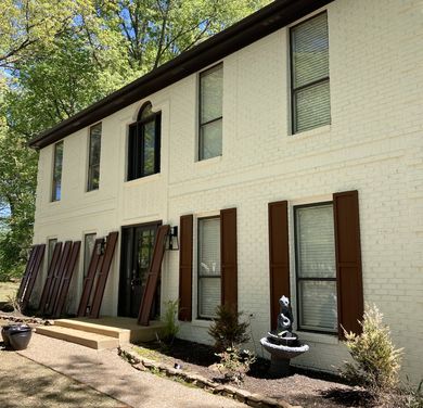 Exterior consturction project in DeSoto County