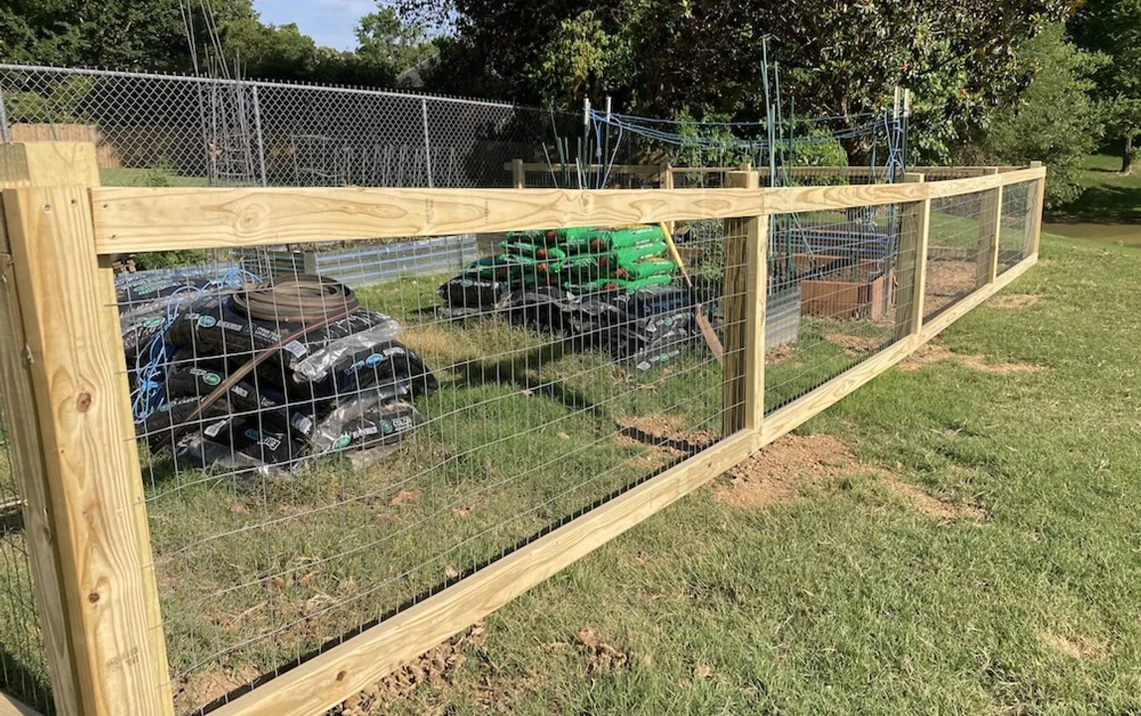 Fence installation project