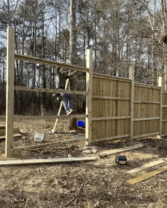 Professional fence and deck construction