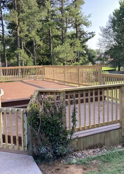 Professional deck construction and installation