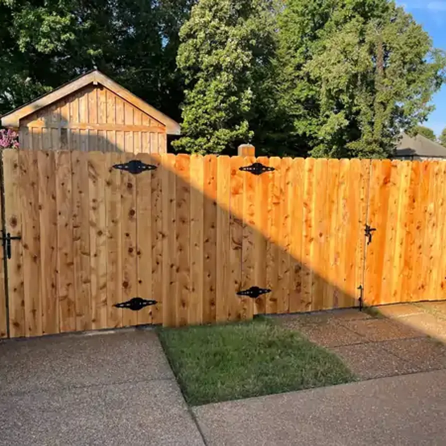 Completed outdoor construction work in DeSoto County